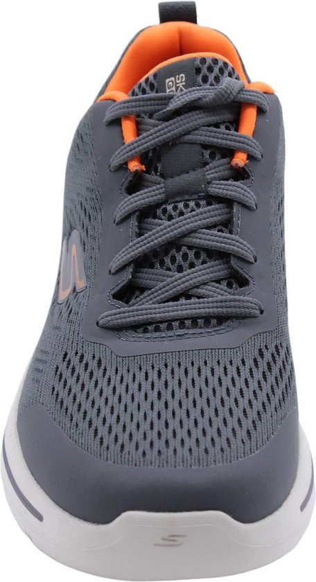 Skechers - GO WALK ARCH FIT-IDYLLIC - Homme - Charcoal Orange - 41