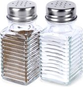 Salière et poivrière Glas 2 pièces - Agitateur - Set - Salière - Poivrière - Set salière et poivrière - Pots d'herbes aromatiques