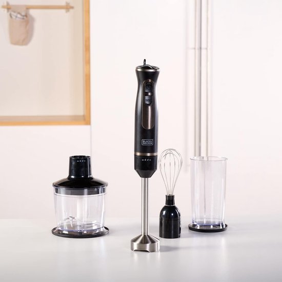 Staafmixer 800 Watt met Variabele Snelheid en Turbo Functie van Merkloos — afbeelding 5
