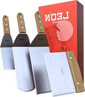 Lot De 25 Ustensiles Barbecue En Acier Inoxydable - Poignées Bois - Sac De Transport Inclus