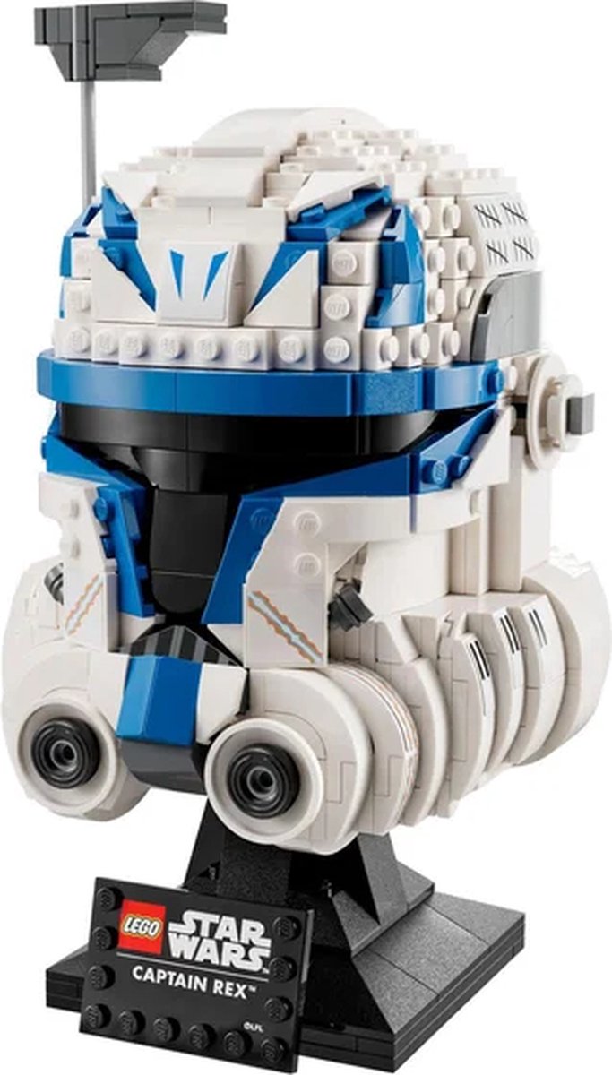 LEGO Star Wars Captain Rex Helm Set voor Volwassenen, The Clone Wars Collectible - 75349 — afbeelding 14
