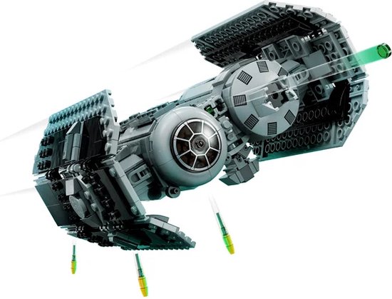LEGO Star Wars TIE Bomber, Starfighter Modelbouwset met Darth Vader en Gonk Droid - 75347
