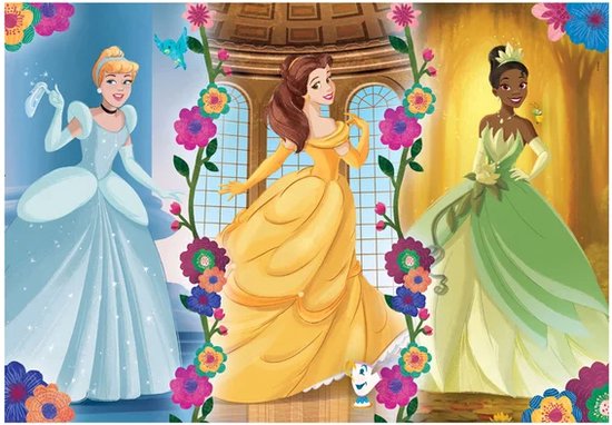 Clementoni - Puzzel - 104 Stukjes - Disney Prinsessen - Kinderpuzzel ...