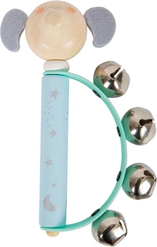 Small Foot - Houten Baby Tamboerijn Dier Pastel van Small Foot — afbeelding 4