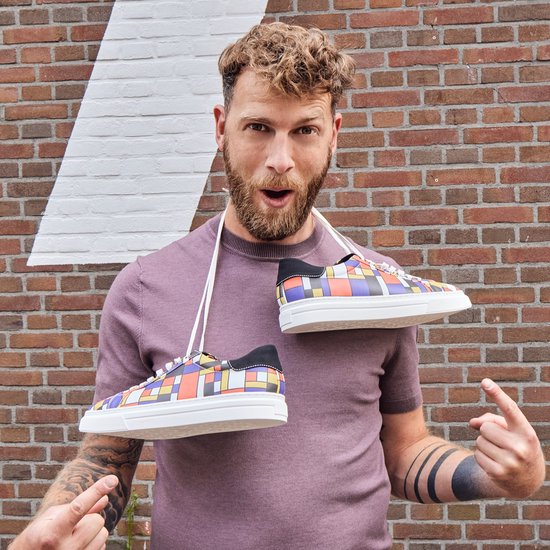 Mondrianic Sneakers Maat 40 Lureaux Kleurrijke Sneakers Sneakers Met Print . bol