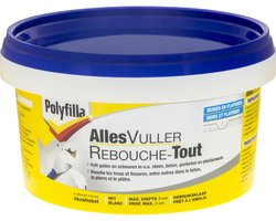 Polyfilla - Allesvuller (Pasta) - Wit - 500 G