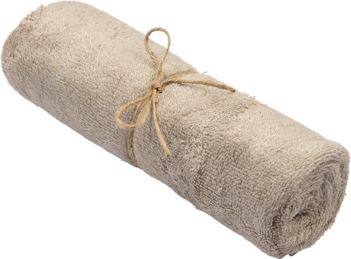Timboo Handdoek 74x110cm | Feather Grey