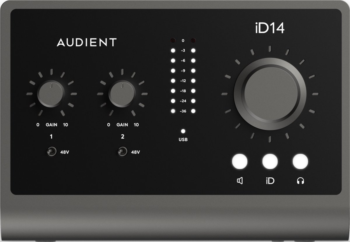 Audient iD14 mkII USB-C audio interface