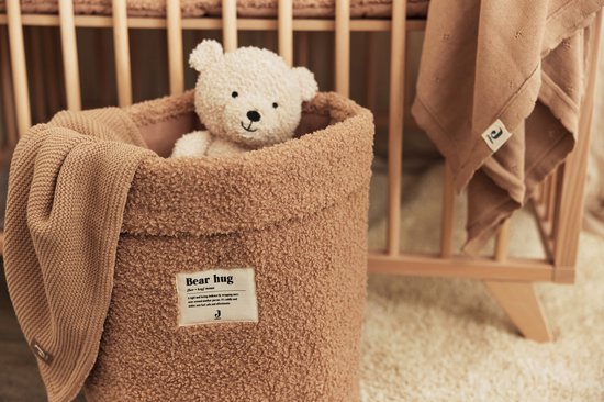 Jollein Opbergmand Boucle Biscuit — afbeelding 3