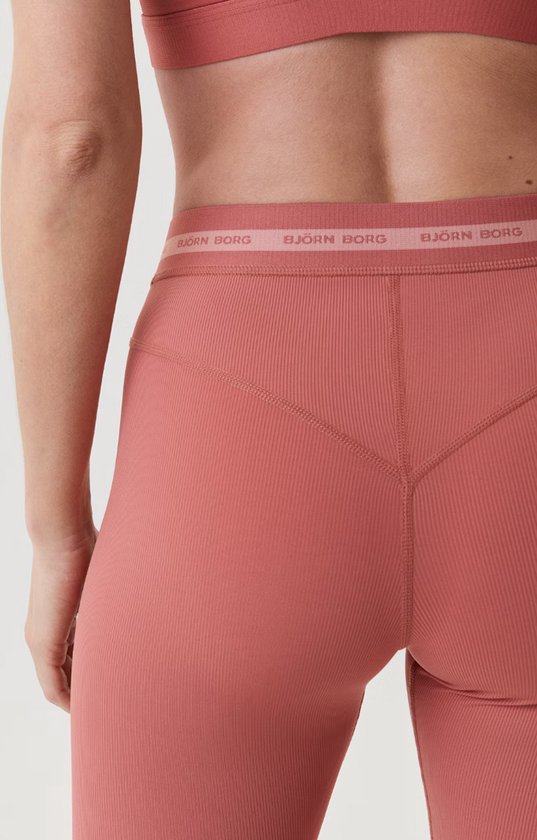Björn Borg - Dames - Borg Regular Rib Tights - Roze - Maat L van Bjorn Borg — afbeelding 4