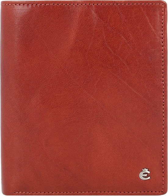 Esquire Porte-monnaie Toscana RFID Trifold Wallet Brown Brun