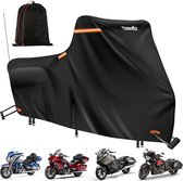 SRIMMIT Nanomateriaal Heavy Duty Waterdichte Motorhoes - Voor Harley Davidson Touring Modellen - Road King - Street Glide - Road Motorhoes