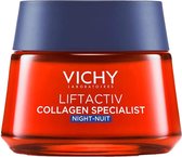 Bol.com Vichy Liftactiv Collageen Specialist Nachtcrème - Anti-aging verzorging - Corrigeert rimpels en pigmentvlekken - 50ml aanbieding