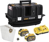 Bol.com DeWALT DCV586MT2 Accu Nat- en Droogstofzuiger 54V XR FlexVolt 6.0Ah aanbieding