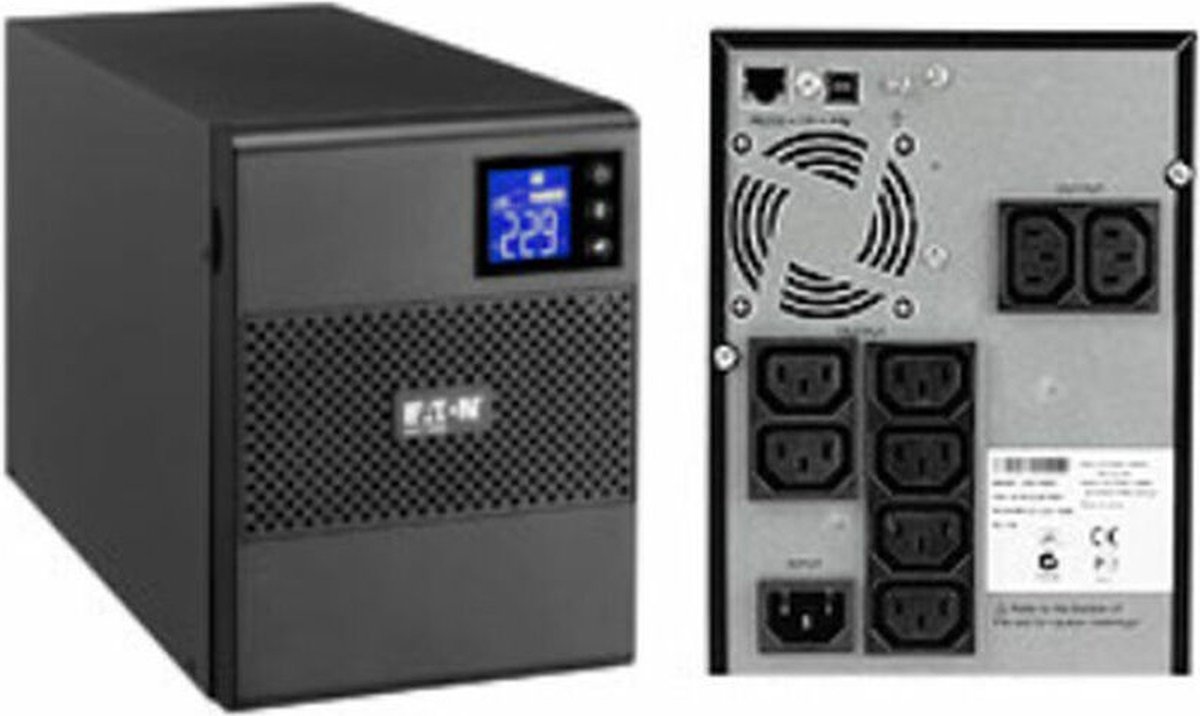 Uninterruptible Power Supply System Interactive UPS Eaton 5SC1000I 700 W 1000 VA
