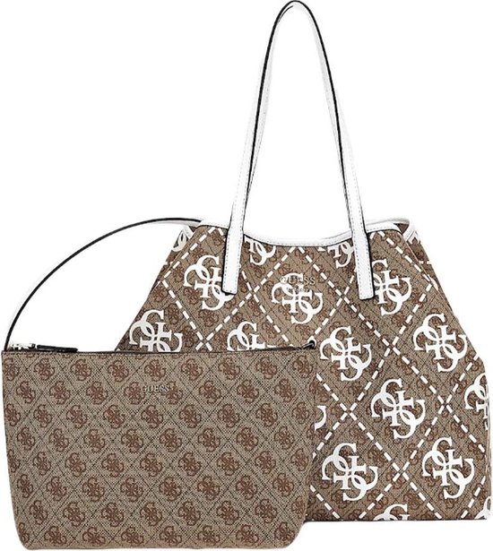 GUESS Vikky Dames Shopper Kunstleer - Beige