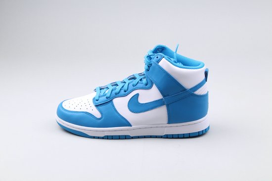 Nike Dunk Hi Retro Sneakers - Blue White - Maat 44.5 - Unisex | bol