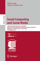 Lecture Notes in Computer Science 14704 - Social Computing and Social Media