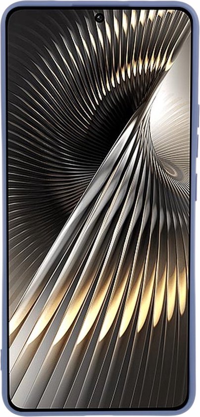 Coverup Color TPU Back Cover - Convient pour Xiaomi Poco F6 Case - Gris Ardoise