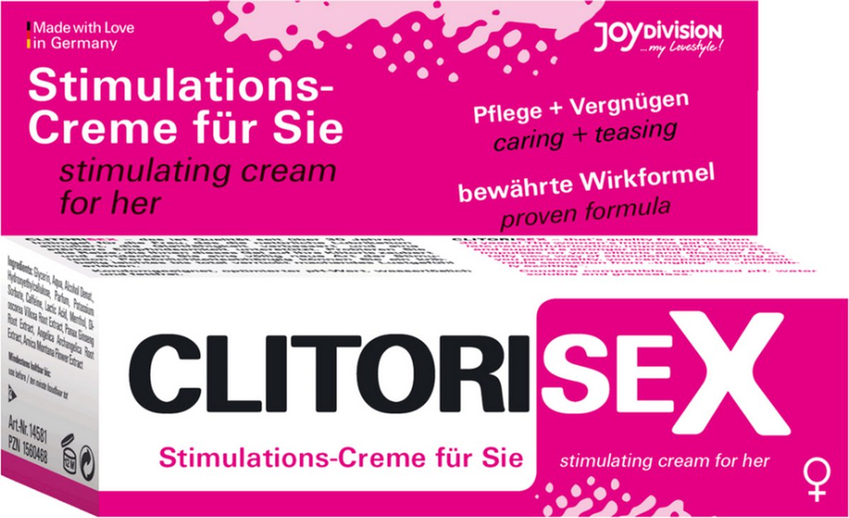 Goedkoopste Joydivision Clitorisex Cream - 40 ml - Stimulerende Crème