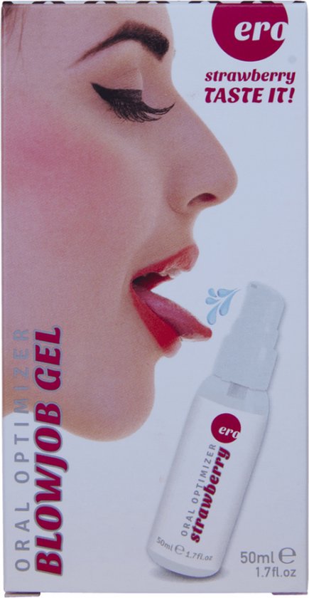 Foto: Hot oral blowjob gel aardbei 50ml