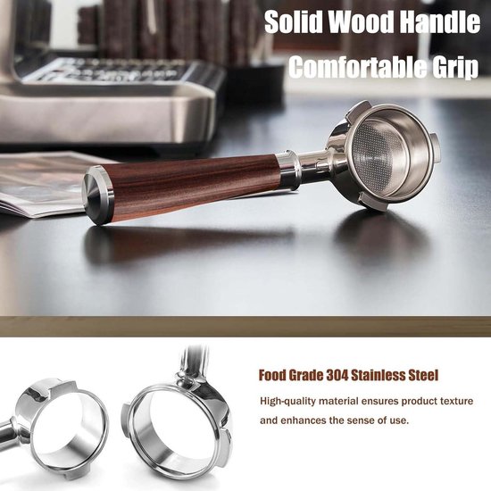 Porte-filtre Sans Fond De 51 Mm, Exclusivement Pour Machines à Expresso