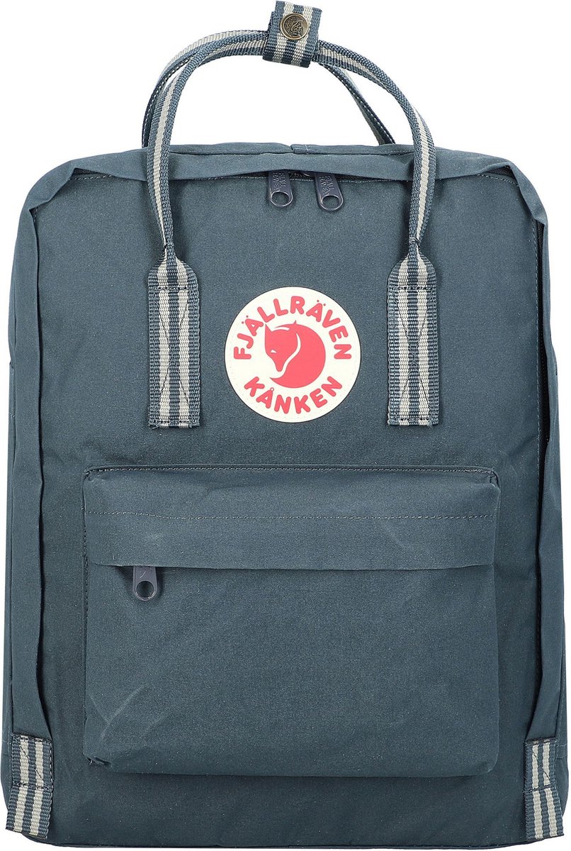 Fjallraven Kanken Rugzak 16 liter - Navy Long Stripes