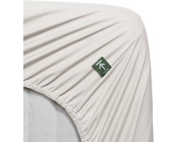 Beddinghouse Percale katoen - Hoeslaken - 180x220 - Gebroken wit