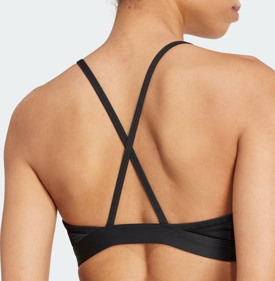 Soutien-gorge adidas Performance Aeroreact Graphic - Femme - Zwart- S