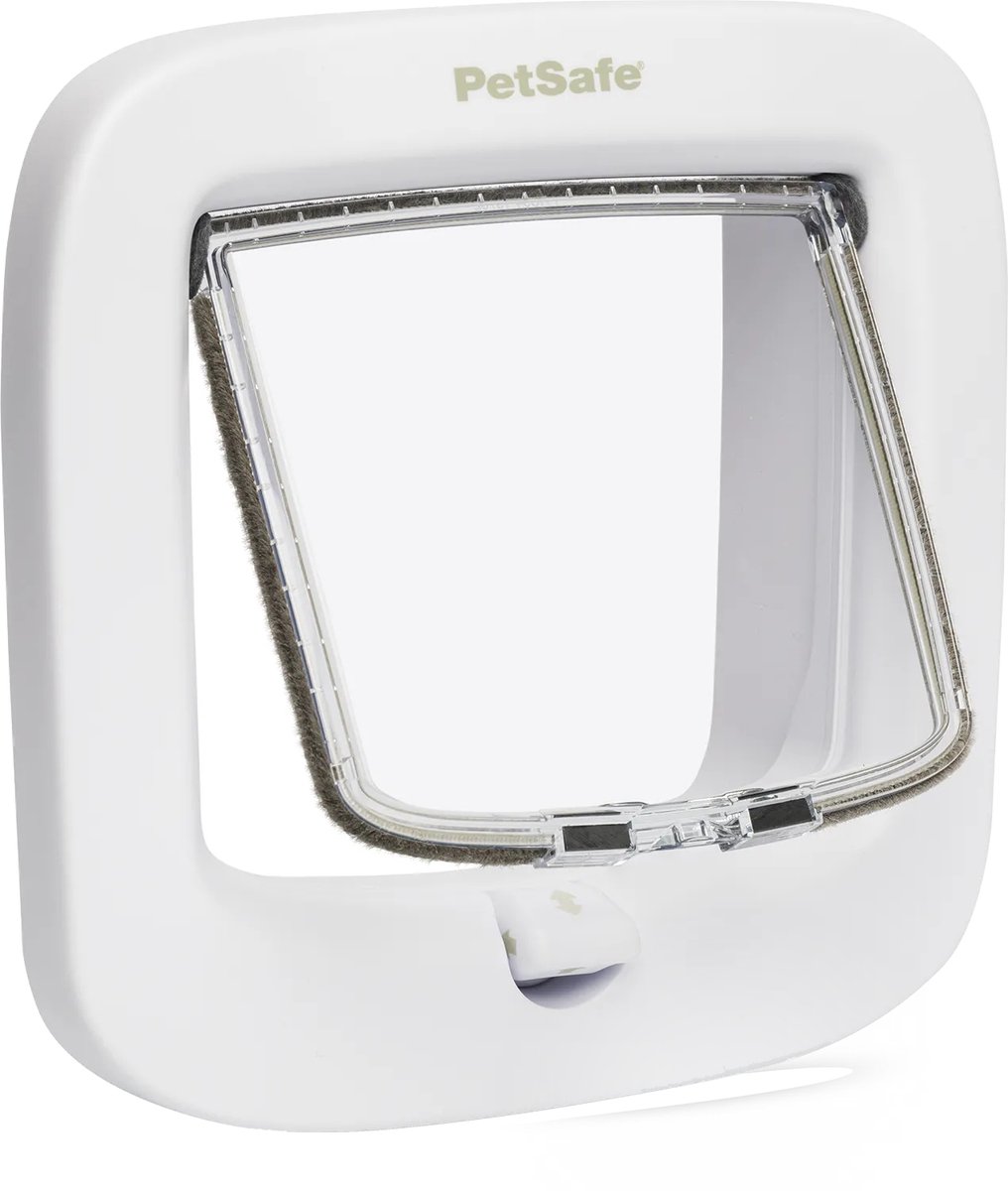 PETSAFE - Kattenluik Tot 7 Kg Handmatig Wit thumbnail 4