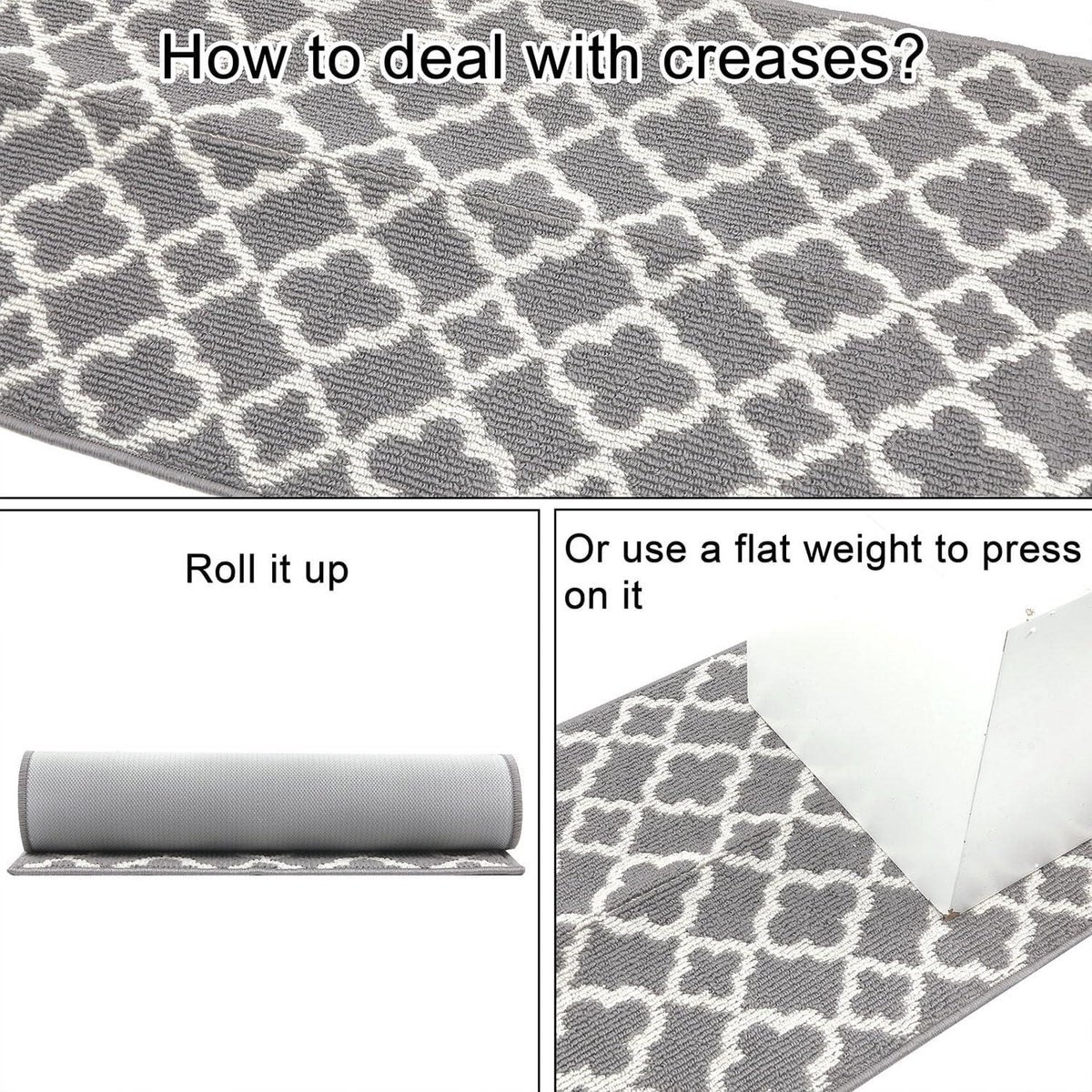 loper, lange vloerkleed voor hal 50 x 150 cm, antislip keukenmat, wasbaar vloerkleed, hal loper, wasbare tapijtloper, kortflusen tapijt, lange corridor tapijt, loper voor hal, hal loper