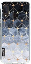 Casetastic Softcover Samsung Galaxy A20e (2019) - Blue Hexagon Diamonds