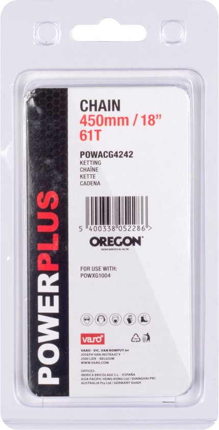 Zaagketting 3/8 1,5mm 1640 DL 100 ft beitel Powercut Oregon - 5400182608646