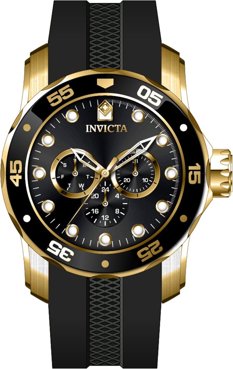 Invicta Pro Diver - SCUBA 45720 Quartz Herenhorloge - 48mm