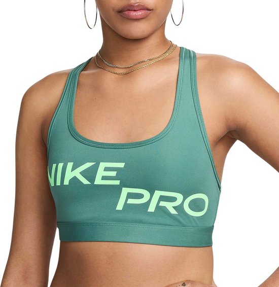 Nike Pro Swoosh Light Graphic Sportbeha Vrouwen - Maat L