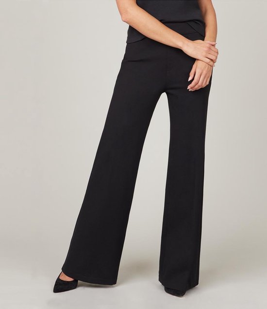 Spanx Perfect Black Pant Wide Leg - Kleur Black - Maat XL