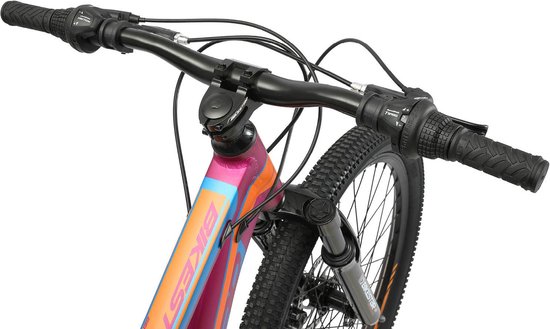 Bikestar MTB Sport 21speed 24inch zalmroze van Bikestar — afbeelding 3