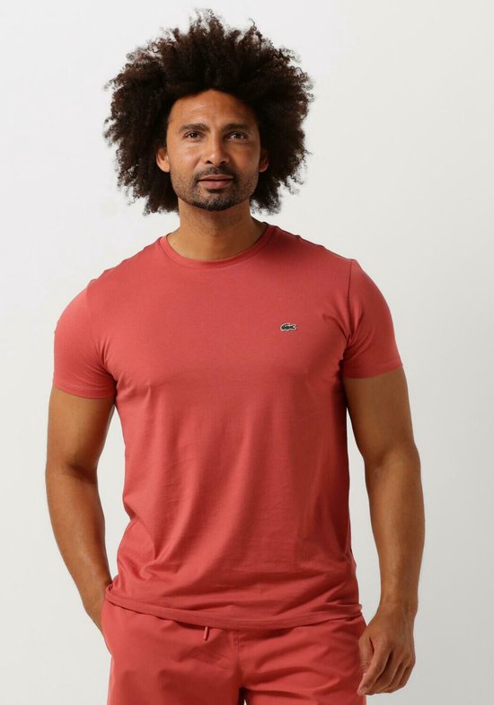 Lacoste 1ht1 Men's Tee-shirt Polo's & T-shirts Heren - Polo shirt - Perzik - Maat XS