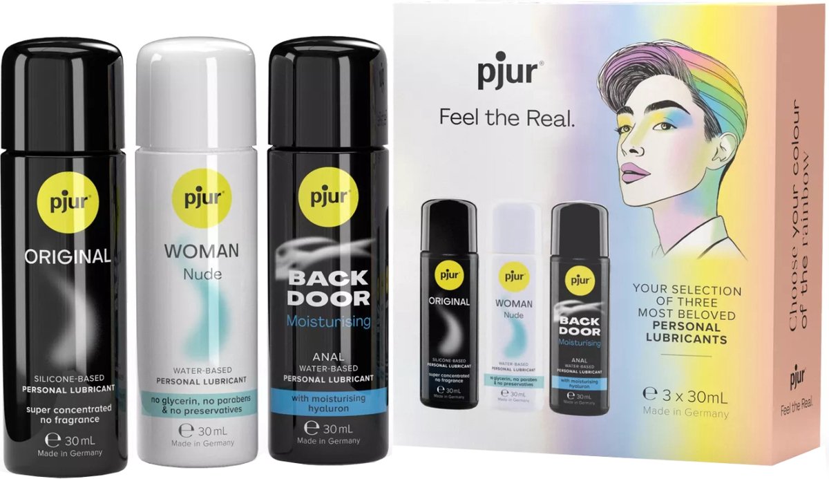 Goedkoopste Pjur - Pride Box - 3x30 ml
