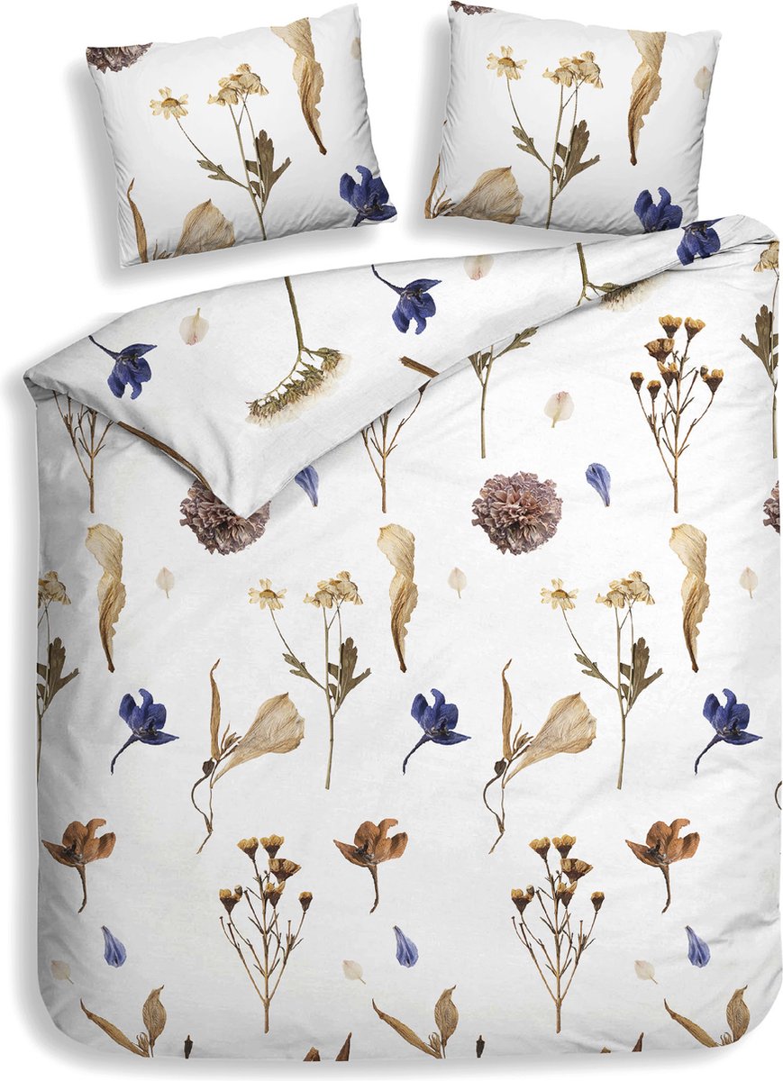 Heckettlane Heckett & Lane Flanel dekbedovertrek Yaza (Multi) - 240x200/220 cm