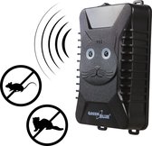 GreenBlue GB725 - Verjager - Afschrikmiddel voor knaagdieren en marterachtigen met ultrasone en LED-verlichting - 18-36 kHz - 110 dB