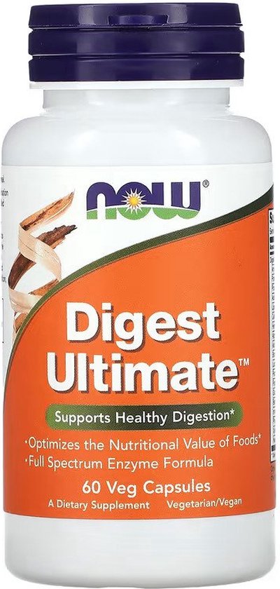 Supplementen - Digest Ultimate - Vegan - 60 capsules - Now Foods -