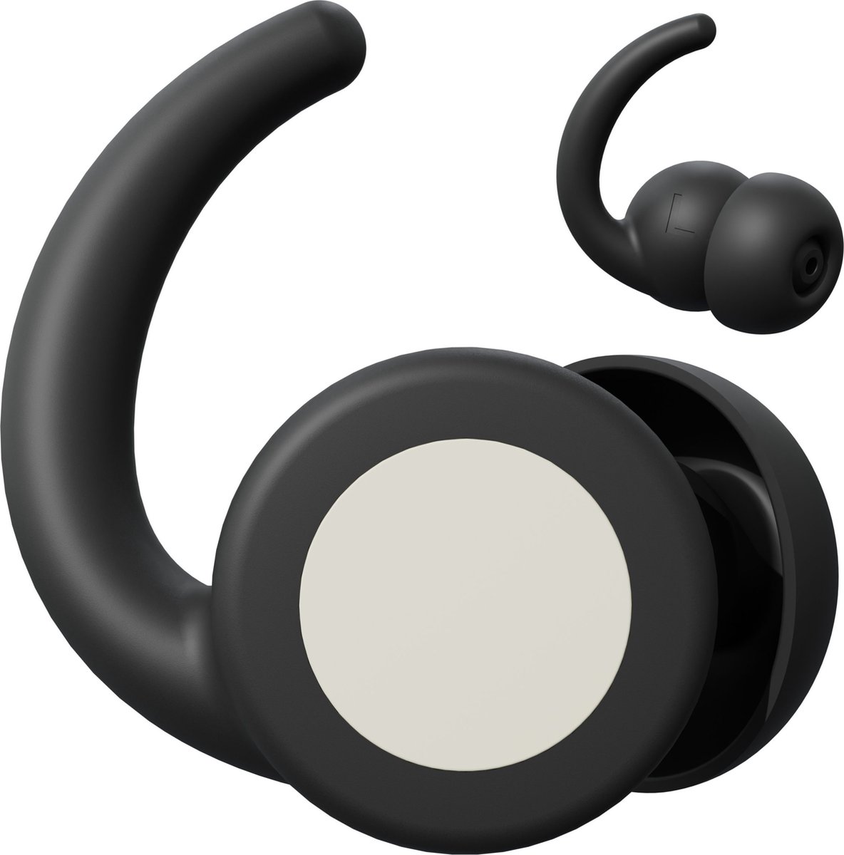 Goedkoopste Thone X² ISOLATE oordoppen voor slapen - slaap oordopjes voor zijslapers tegen snurken / prikkels / gevoeligheid voor geluid - sleep plugs in 3 maten S/M/L (35 dB) X2 zand earplugs
