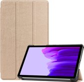iMoshion Tablet Hoes Geschikt voor Samsung Galaxy Tab A7 Lite - iMoshion Trifold Bookcase - Goud