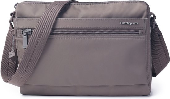 Hedgren Eye Medium Sac bandoulière femme avec protection RFID – Taille moyenne – Sepia