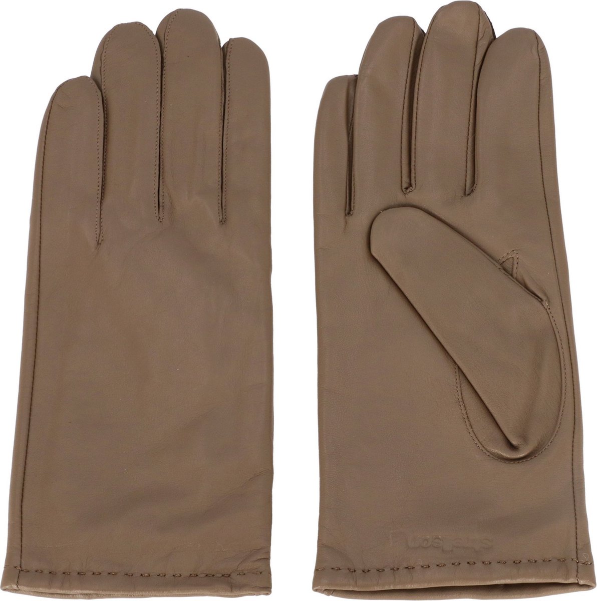 Strellson Leren handschoenen - Jongens - taupe