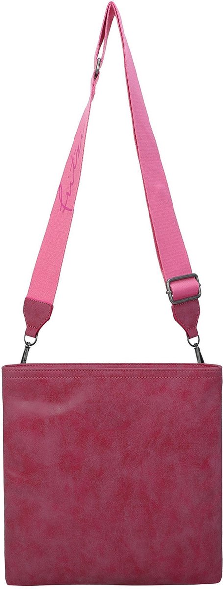 Fritzi aus Preußen Schoudertas Vintage Ronja Cross Body True Berry (rood)paars