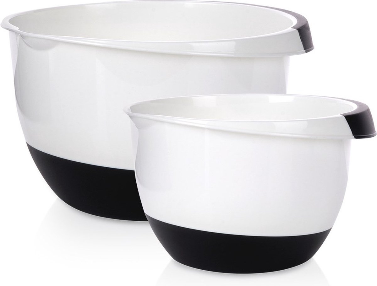 Mengkom 3,5 / 2,5 l 2 stuks - Beslagkom - Mixkom
