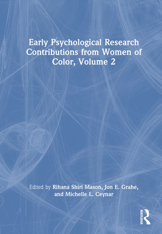 Early Psychological Research Contributions from Women of Col ... - cover