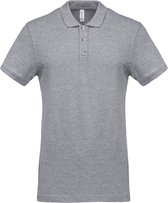 Kariban Piqué-herenpolo korte mouwen K254 - Oxford Grey - S